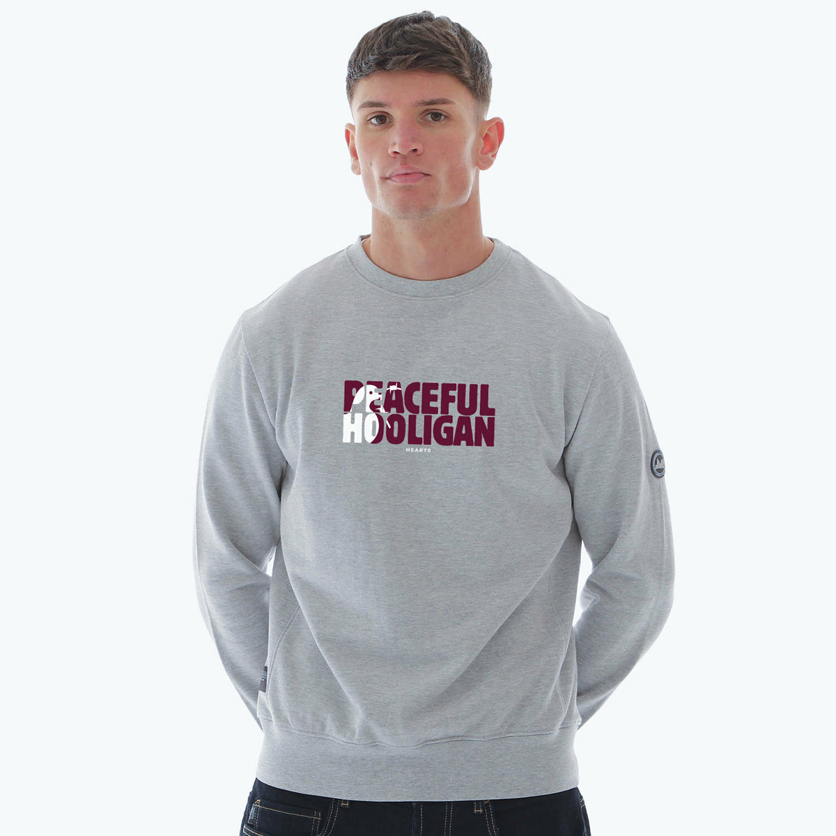 Hearts Barb Sweatshirt