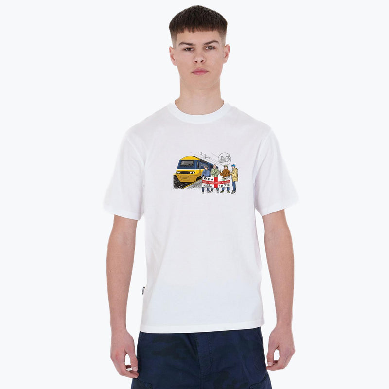 West Bromwich Albion Excursions T-Shirt White - Peaceful Hooligan 