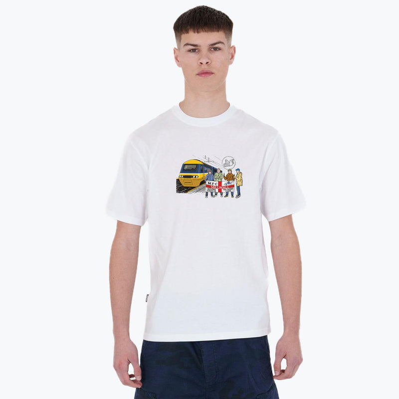 Millwall Excursions T-Shirt White - Peaceful Hooligan 