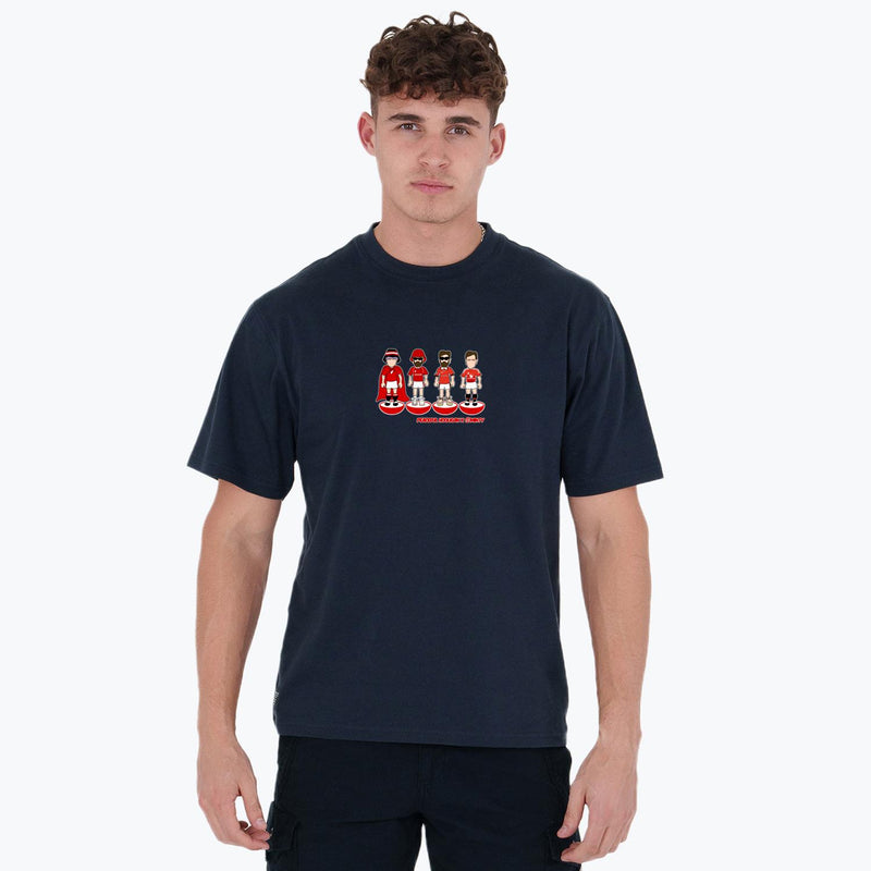 Manchester United Subbuteo T-Shirt Navy