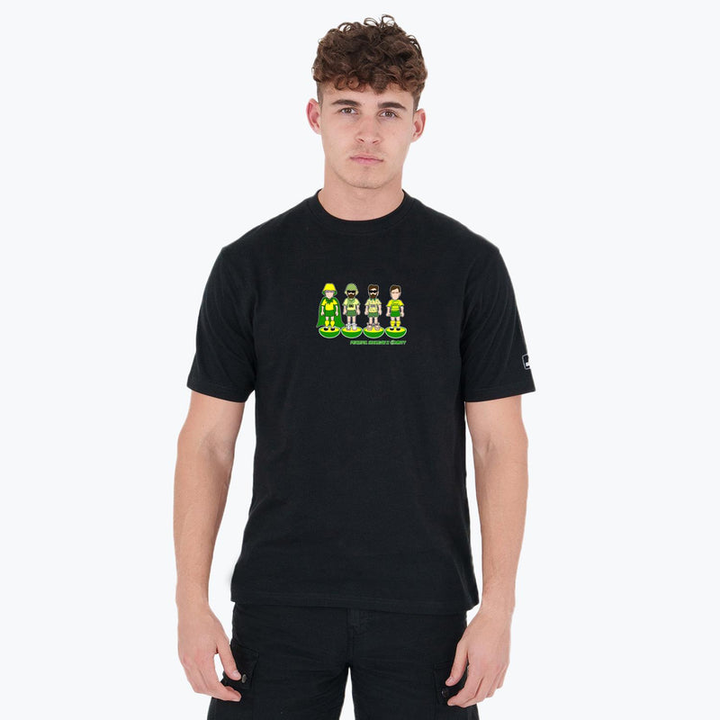 Norwich City Subbuteo T-Shirt Black