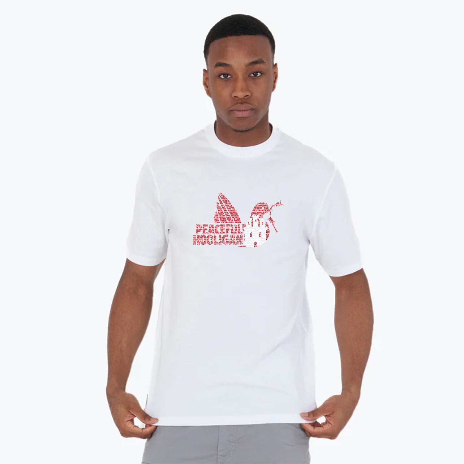 Aberdeen Dove T-Shirt White - Peaceful Hooligan 