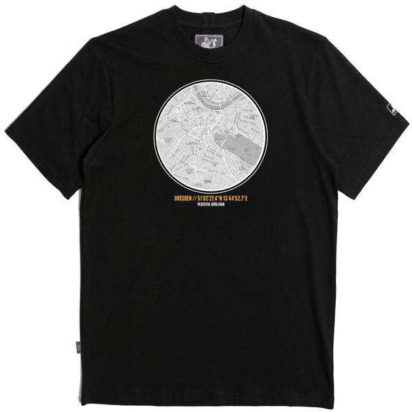 Dresden T-Shirt Black - Peaceful Hooligan 