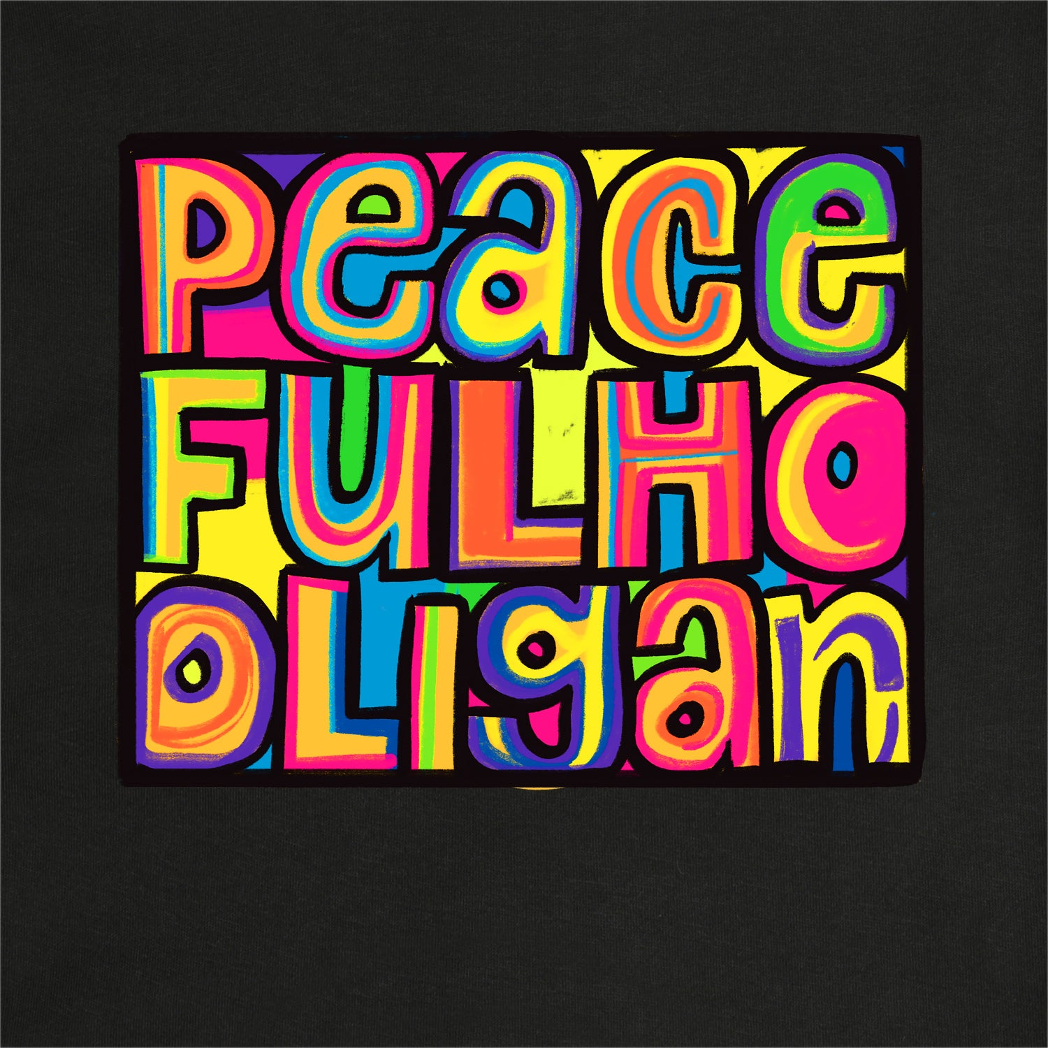 Mondays Sweatshirt Black - Peaceful Hooligan 