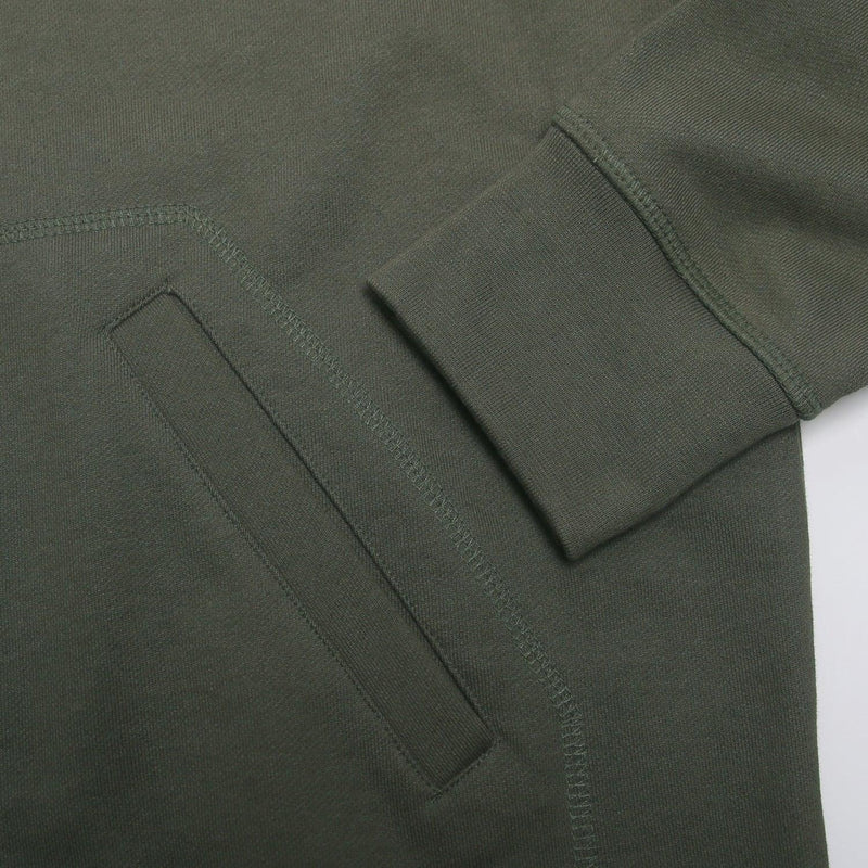 Outline Hoodie Olive - Peaceful Hooligan 