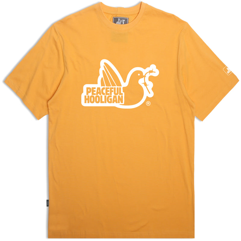 Outline T-Shirt Apricot - Peaceful Hooligan 