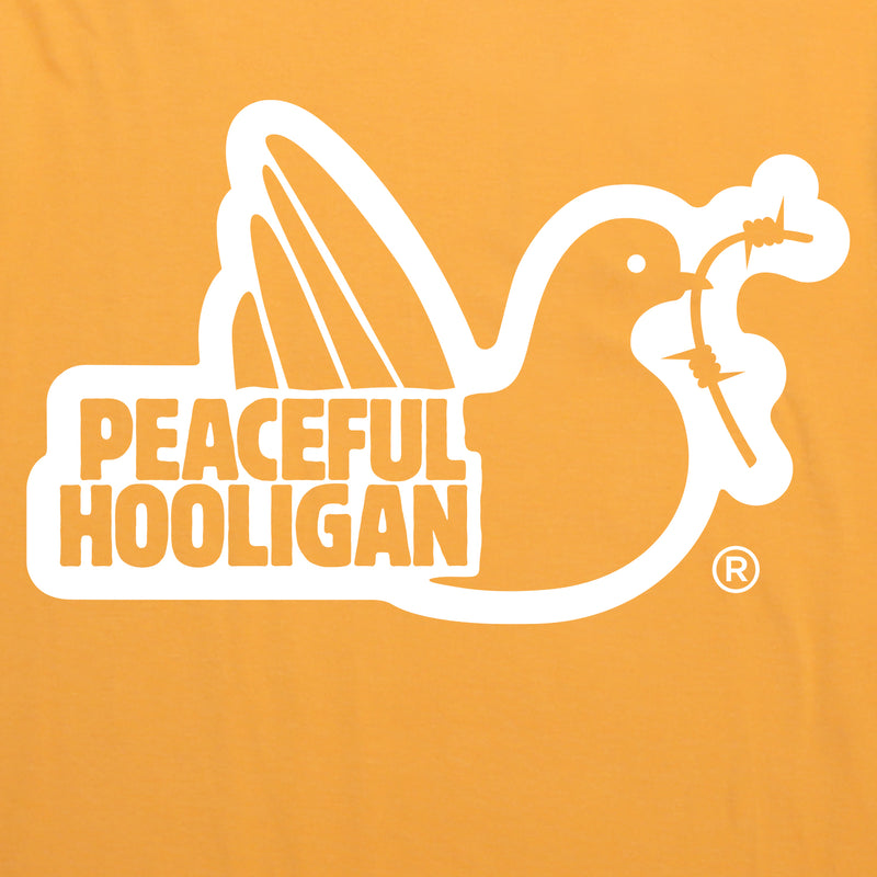 Outline T-Shirt Apricot - Peaceful Hooligan 