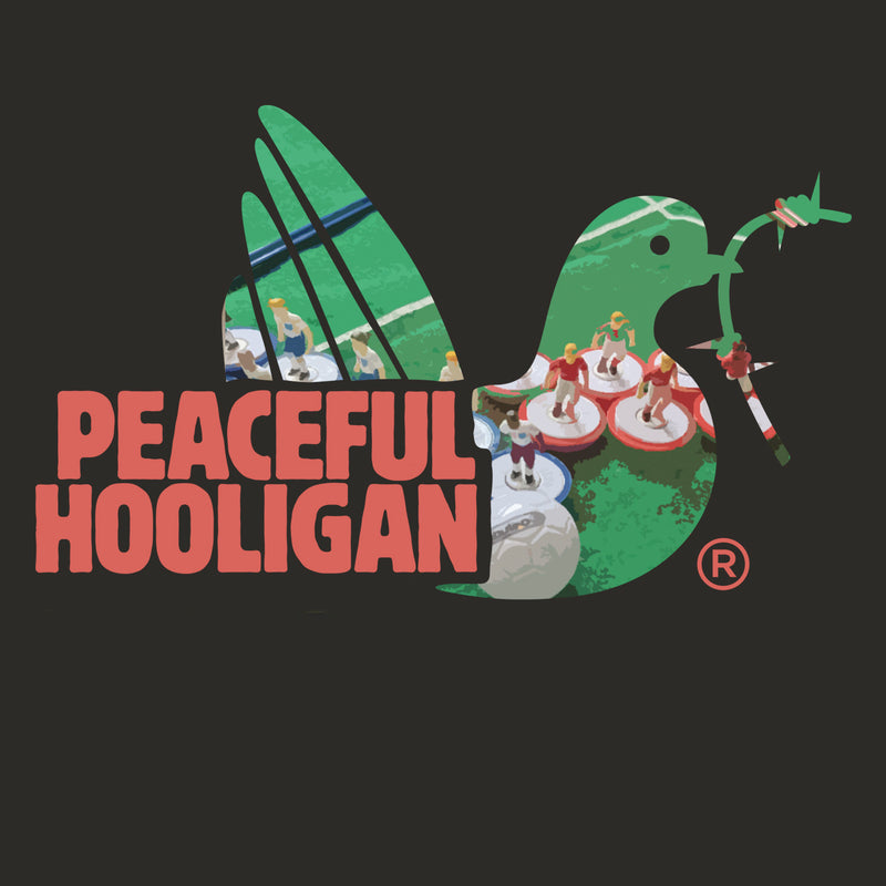 Football Dove Hoodie Black - Peaceful Hooligan 