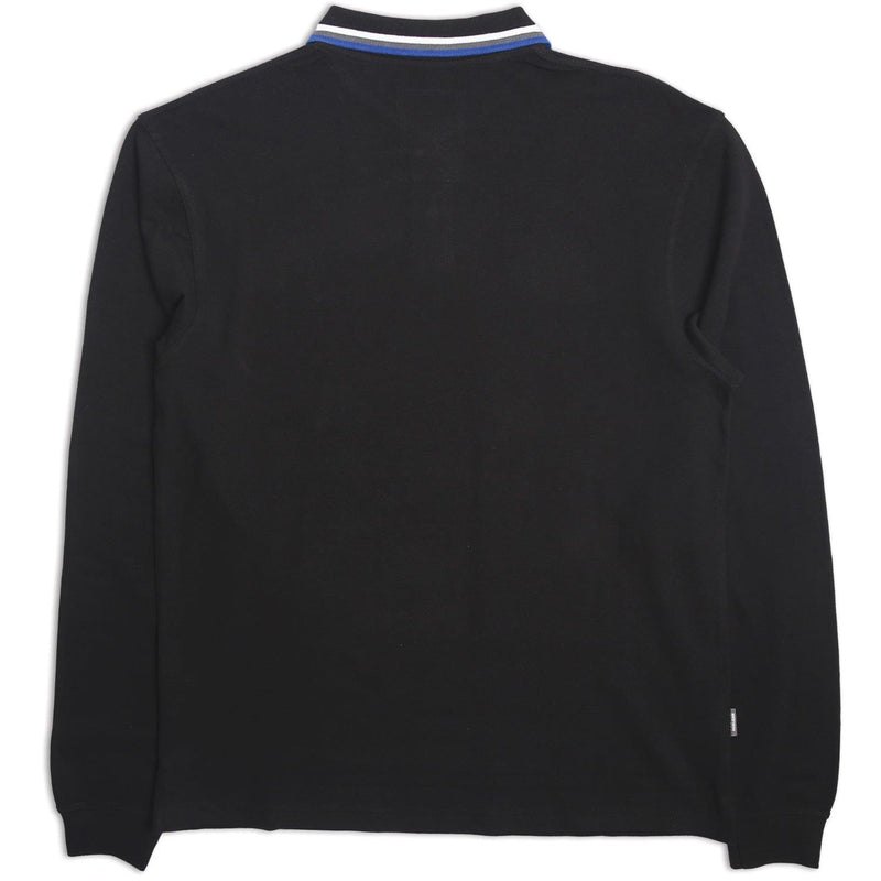 Elevate Ls Polo Black - Peaceful Hooligan 