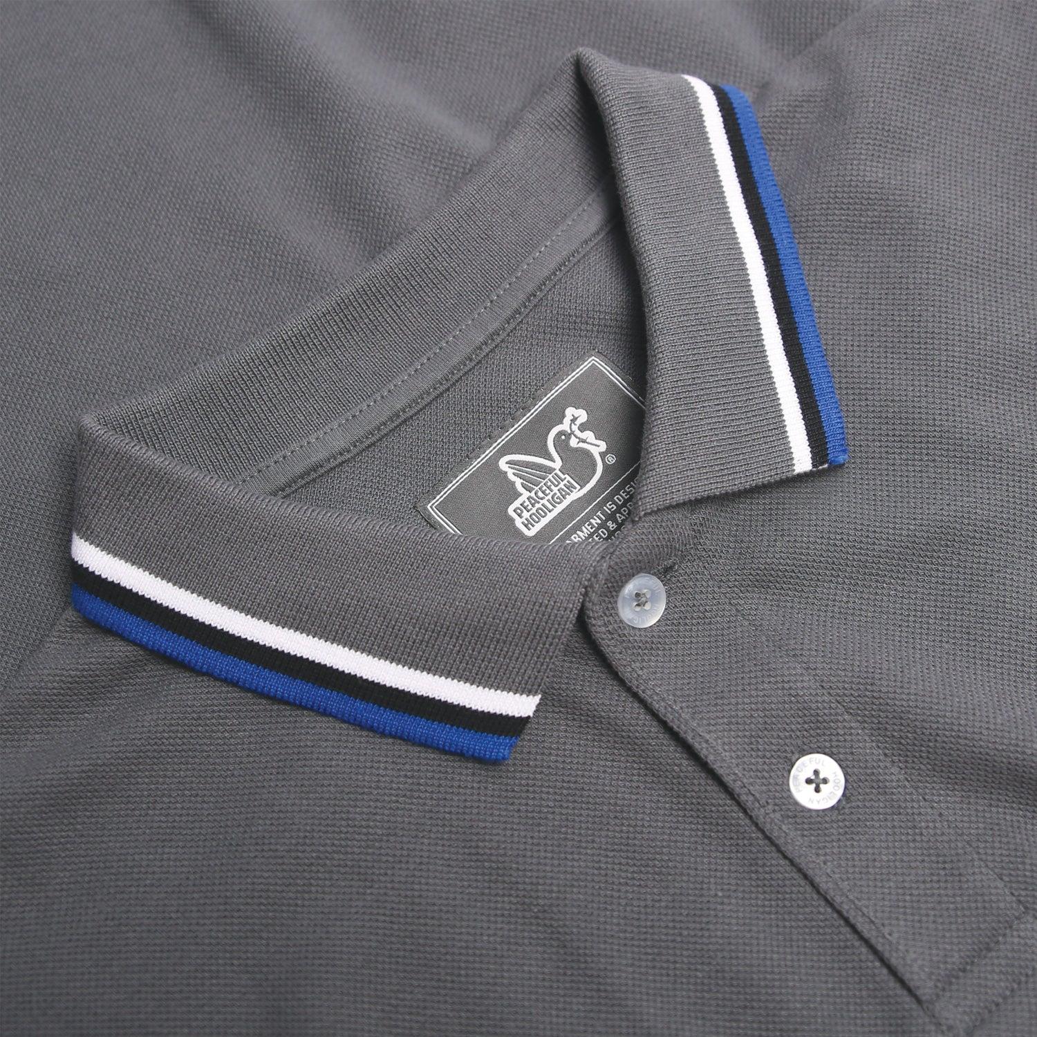 Elevate Ls Polo Dark Grey