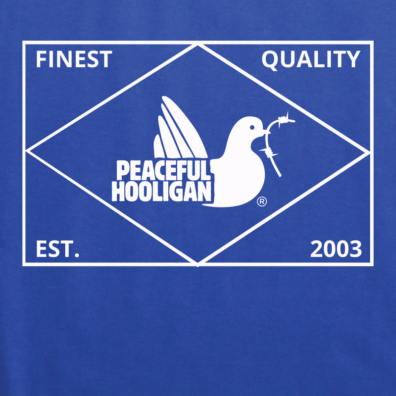 Match T-Shirt Royal - Peaceful Hooligan 