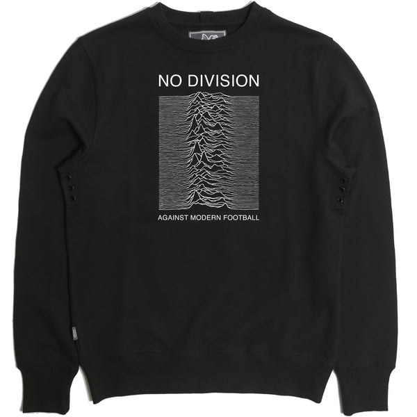 No Division Sweatshirt Black - Peaceful Hooligan 