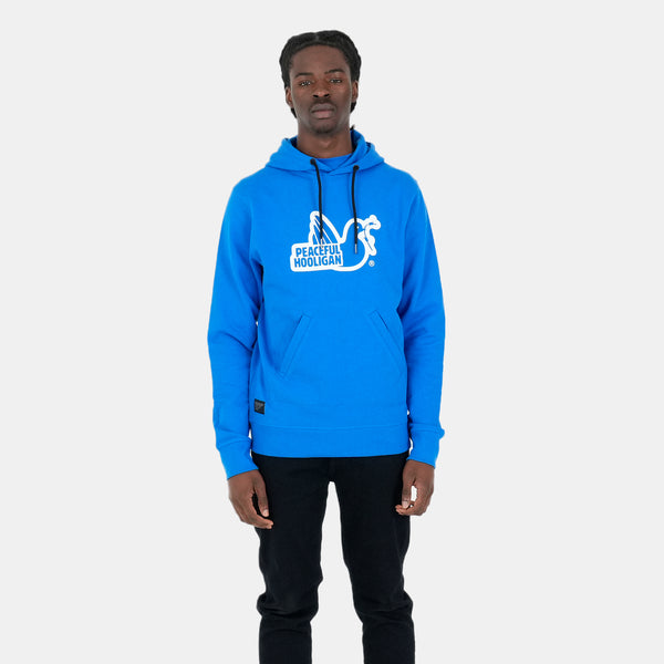 Outline Hoodie Ocean Blue