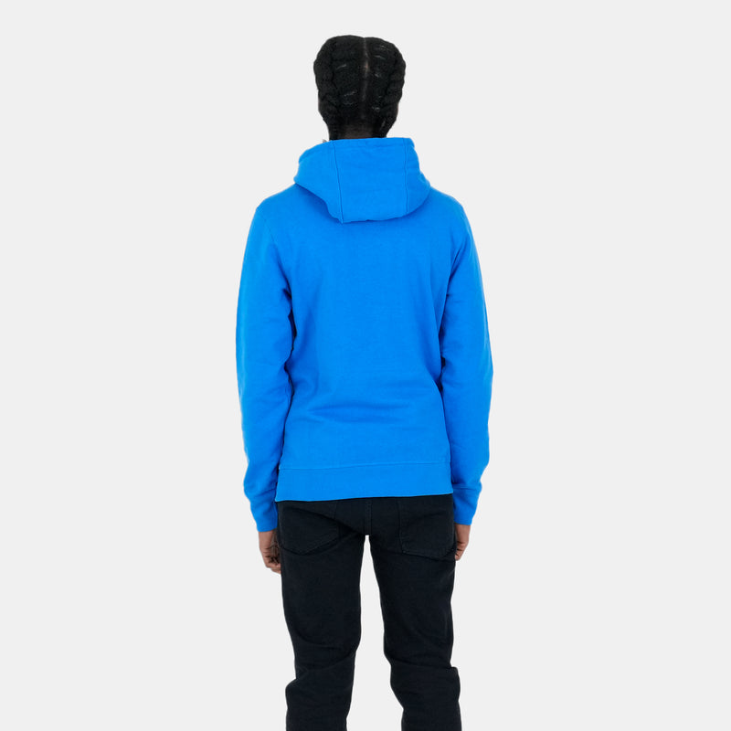 Outline Hoodie Ocean Blue