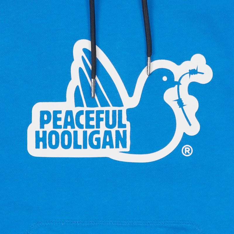 Outline Hoodie Ocean Blue