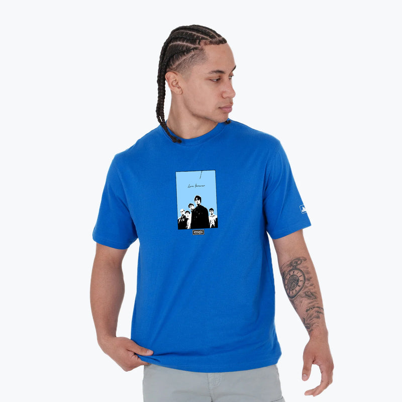 Live Forever T-Shirt Cobalt - Peaceful Hooligan 