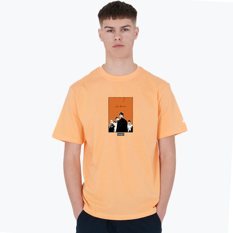 Live Forever T-Shirt Salmon - Peaceful Hooligan 