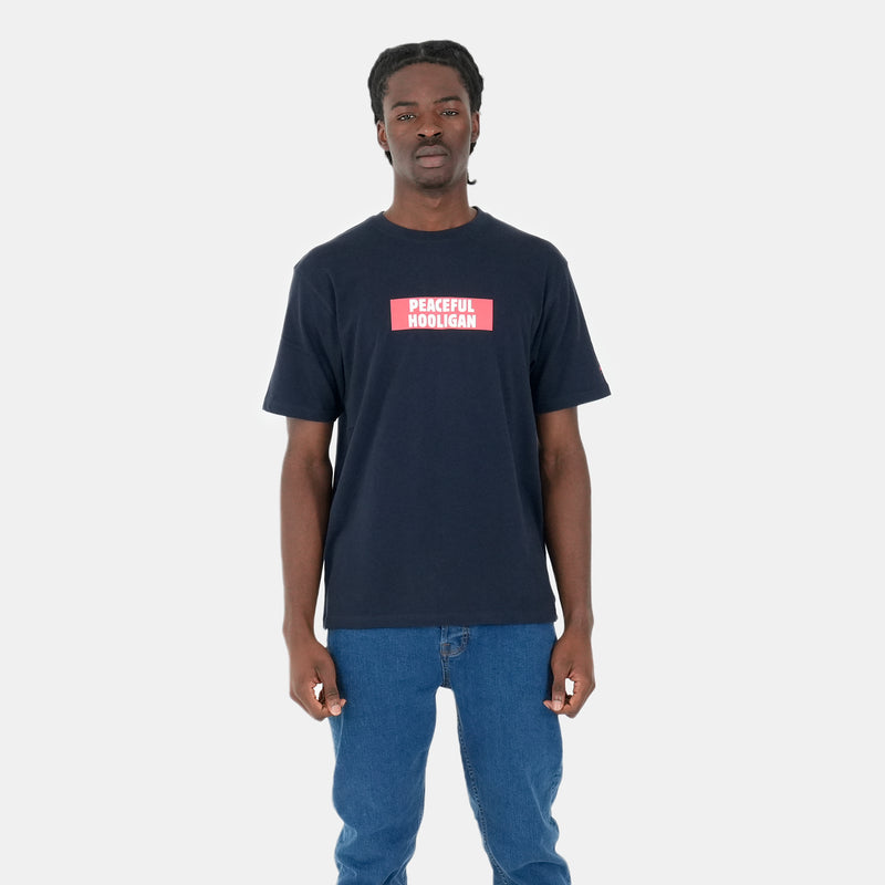 Box Logo T-Shirt Navy