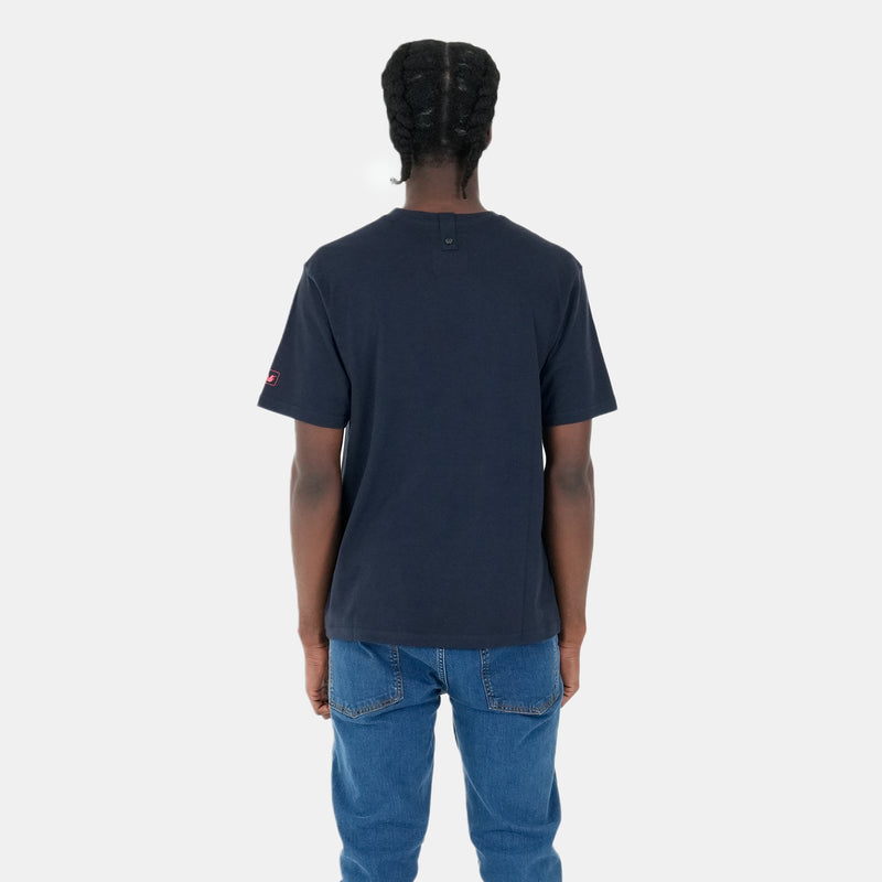 Box Logo T-Shirt Navy