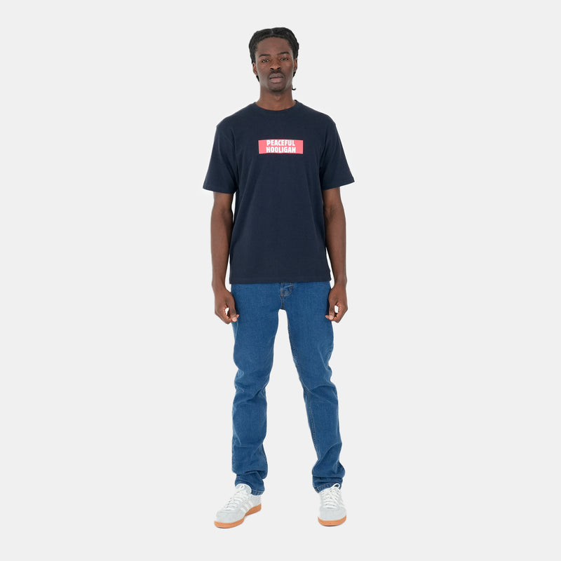 Box Logo T-Shirt Navy