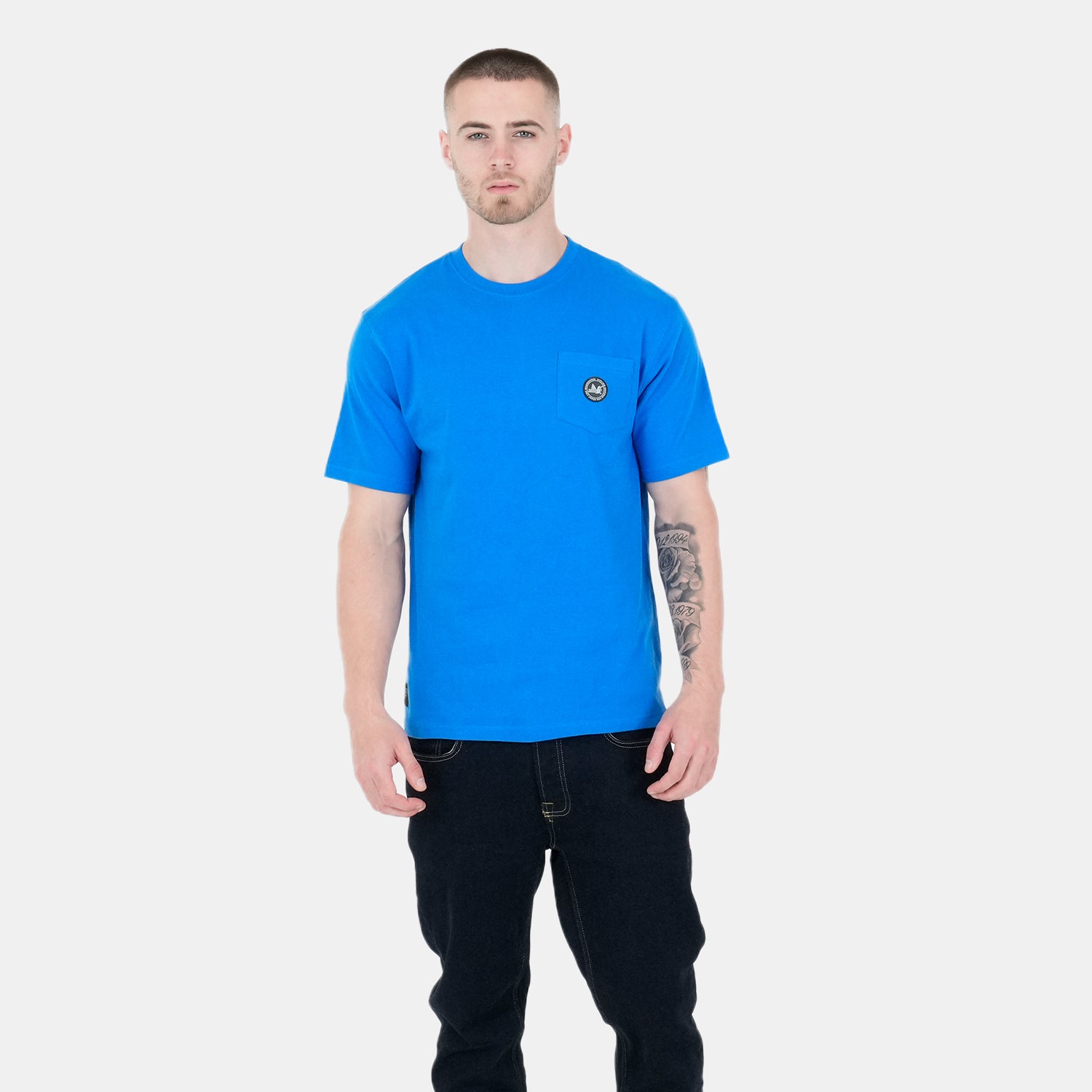 Duke T-Shirt Ocean Blue - Peaceful Hooligan 