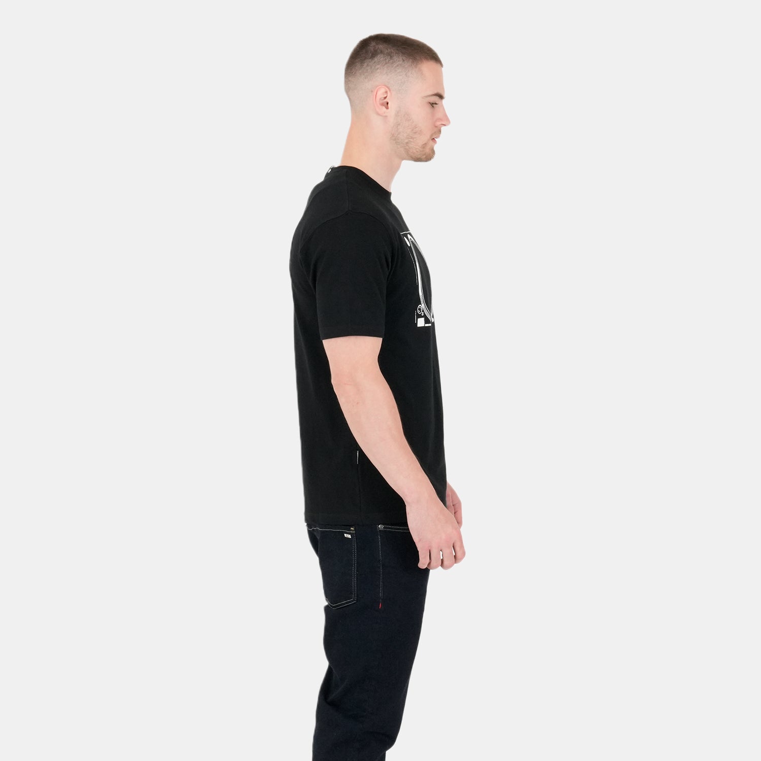 Decks T-Shirt Black - Peaceful Hooligan 