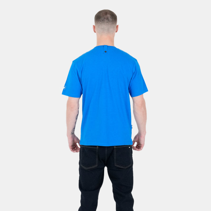 Outline T-Shirt Ocean Blue