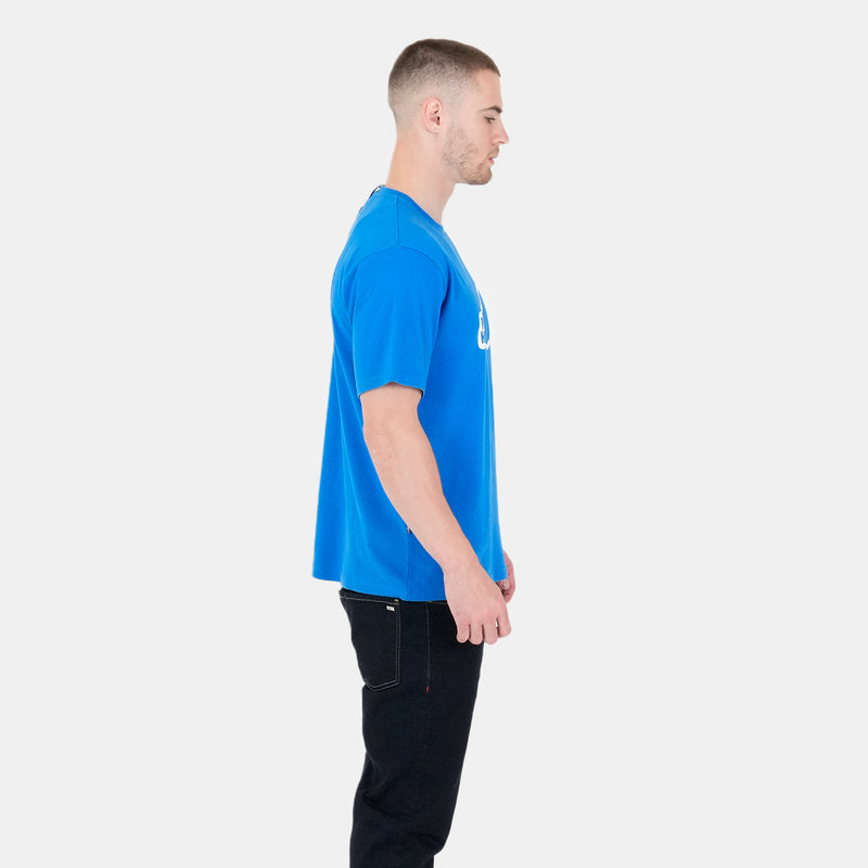 Outline T-Shirt Ocean Blue