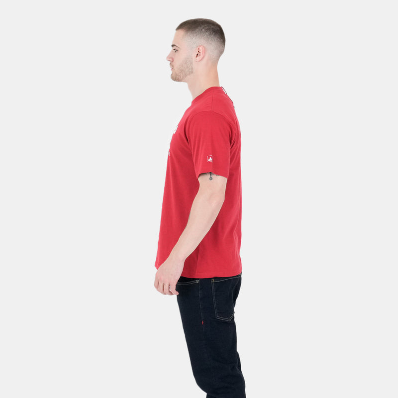 Outline T-Shirt Deep Red