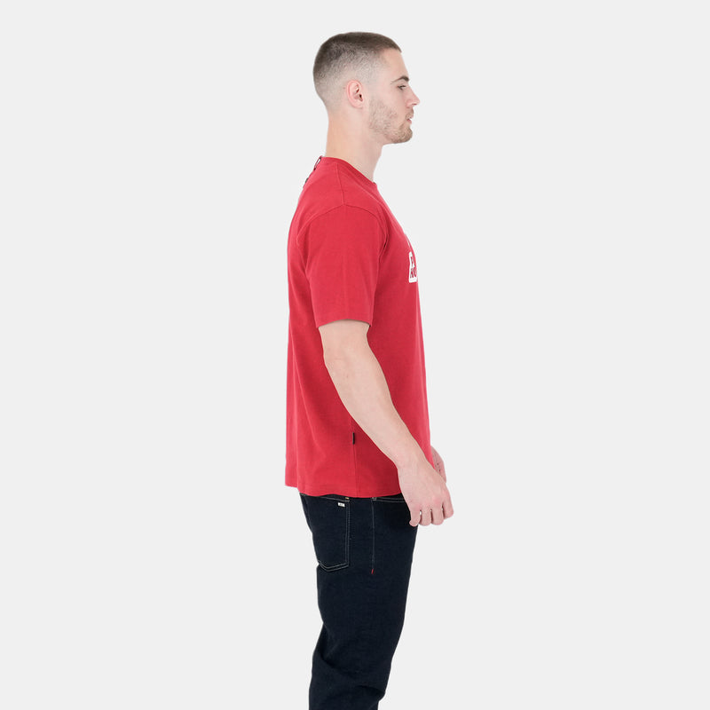 Outline T-Shirt Deep Red