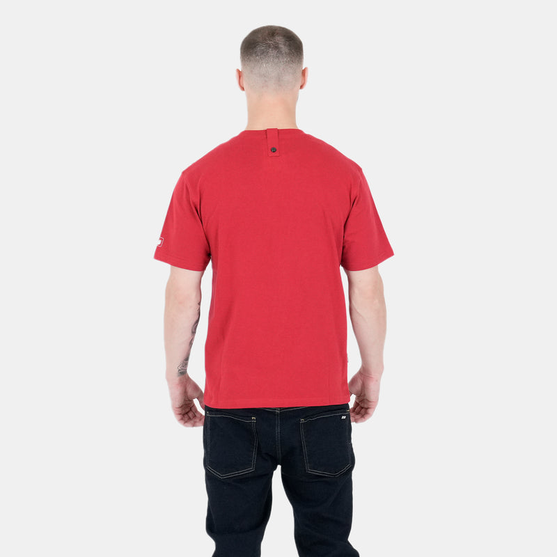 Outline T-Shirt Deep Red