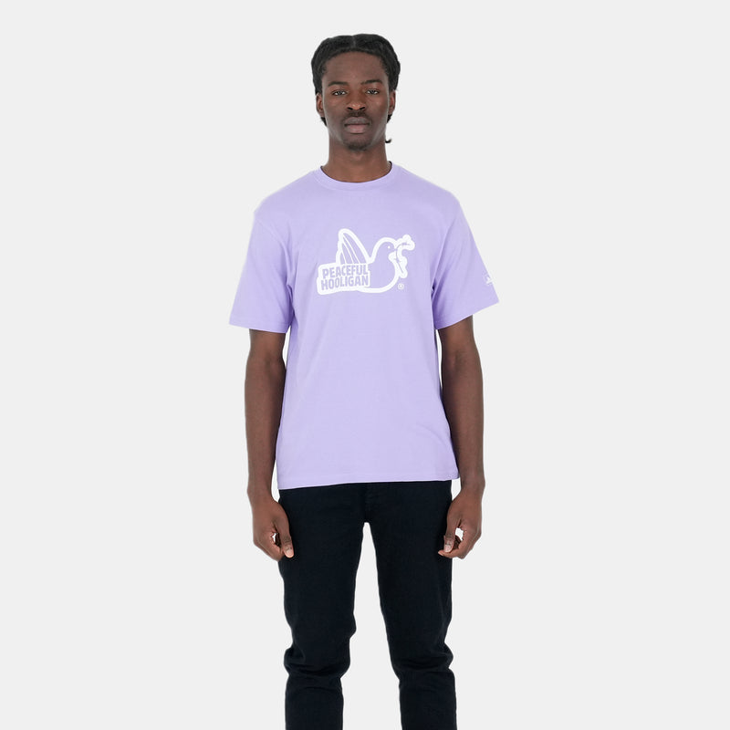 Outline T-Shirt Violet Tulip