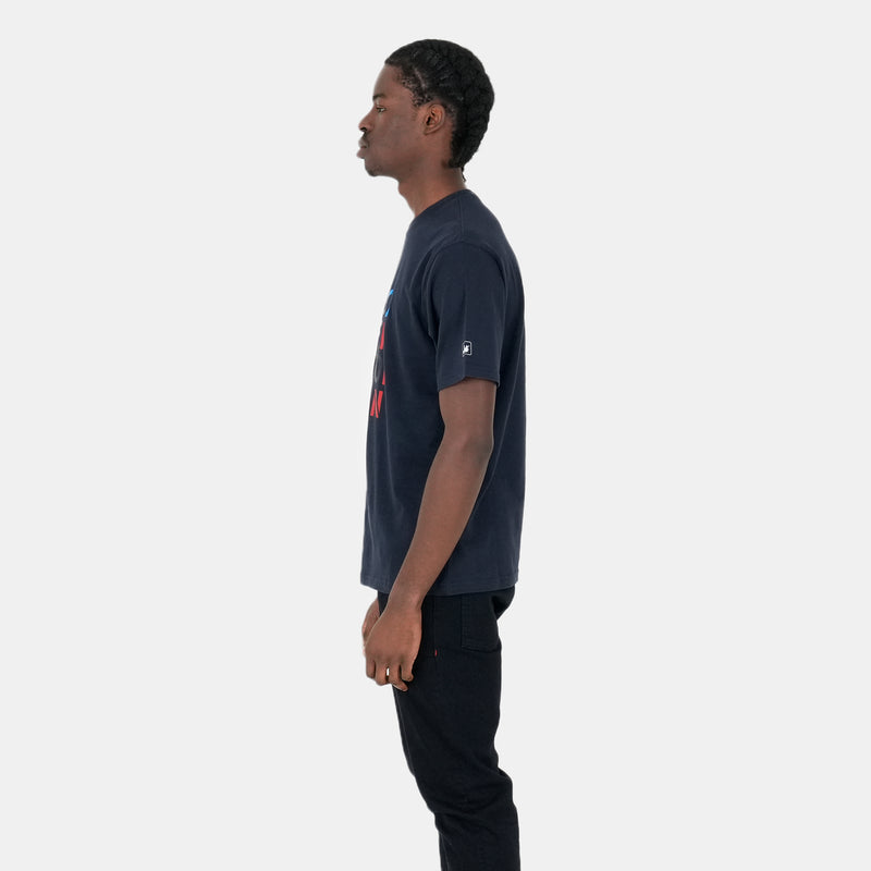 Stencil T-Shirt Navy