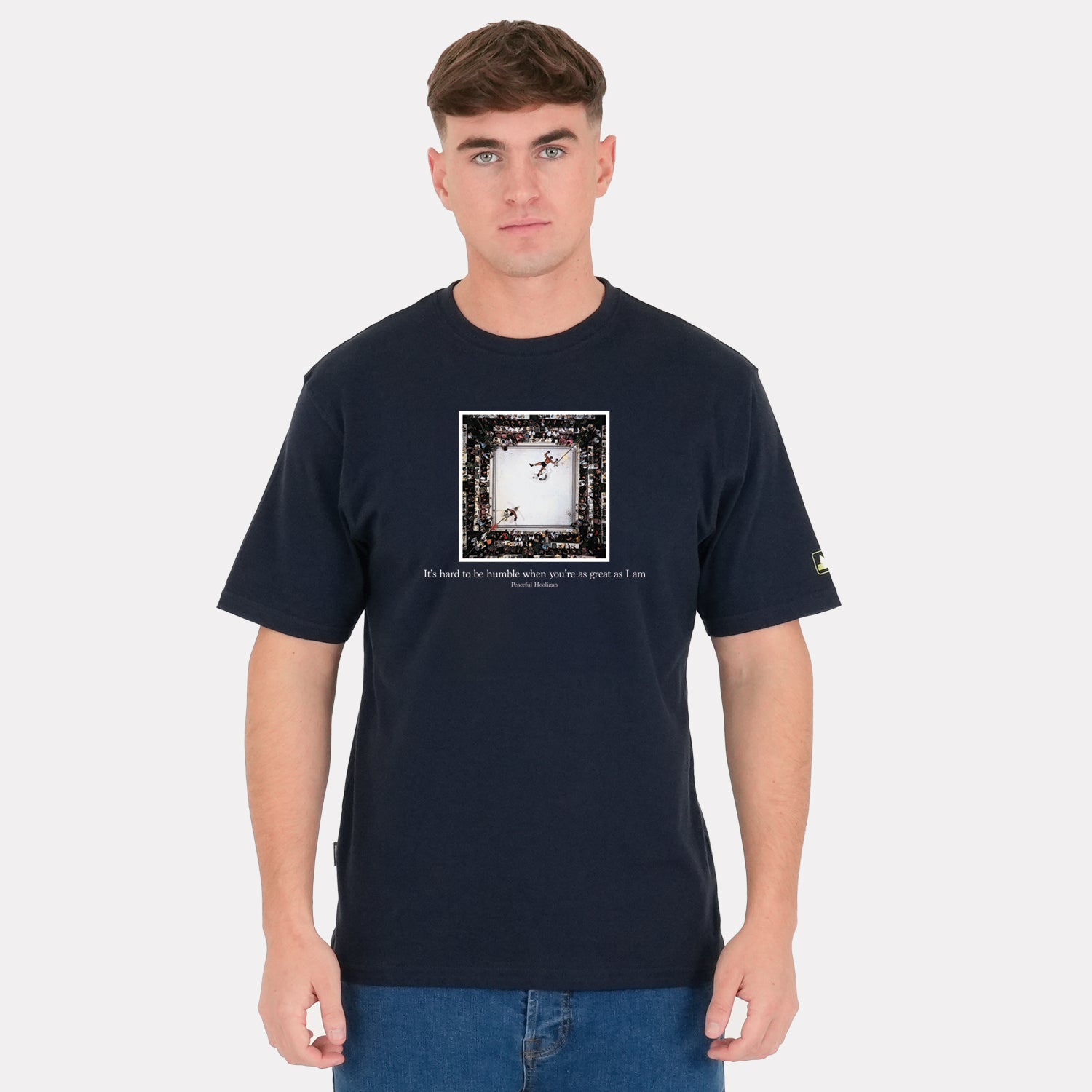 Ali T-Shirt Navy - Peaceful Hooligan 
