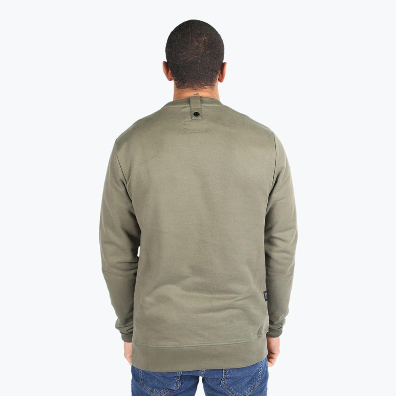 Outline Sweatshirt Olive