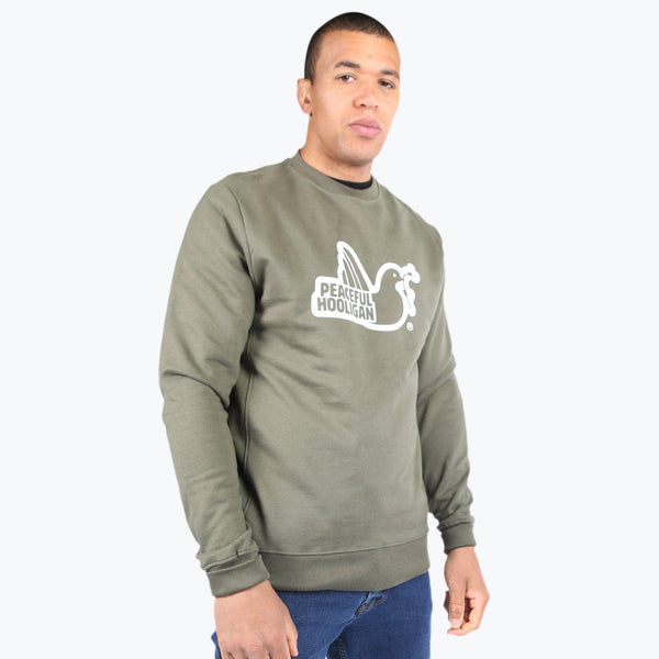 Outline Sweatshirt Olive