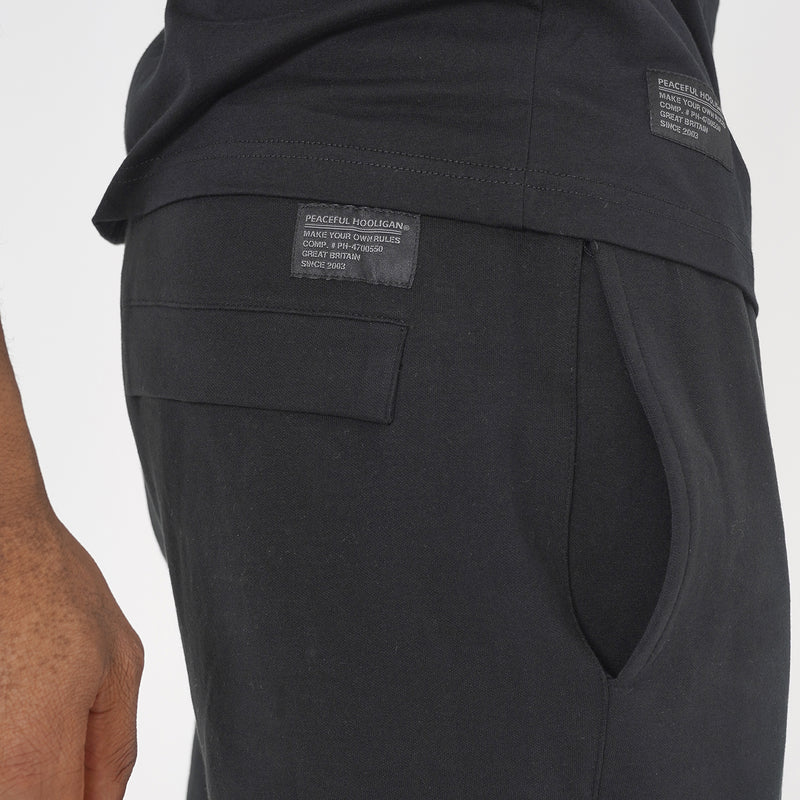 Breakaway Shorts BLACK - Peaceful Hooligan 