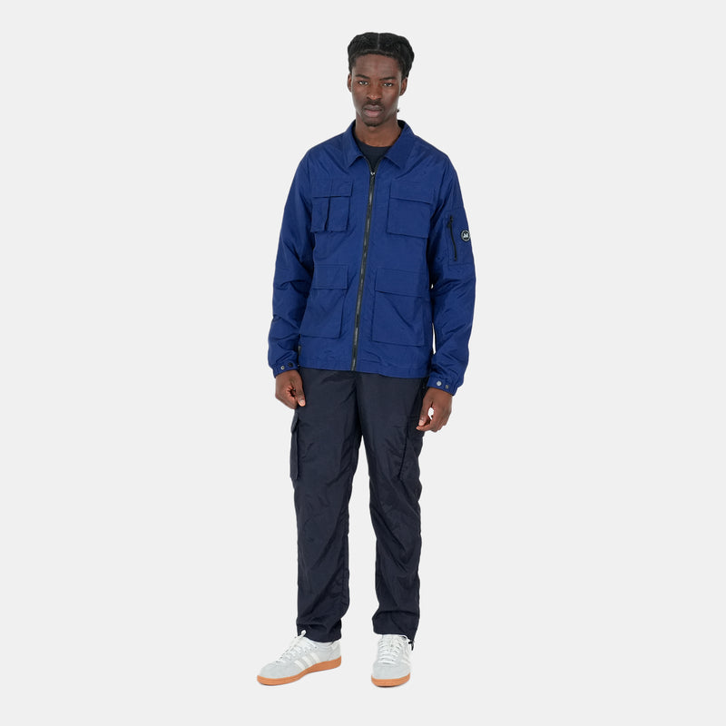 Pullman Overshirt Slate Blue