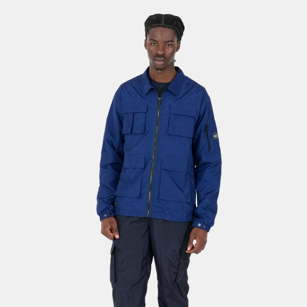 Pullman Overshirt Slate Blue