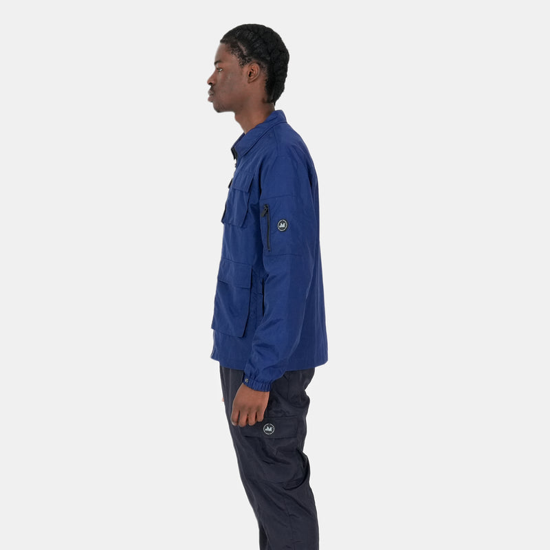 Pullman Overshirt Slate Blue