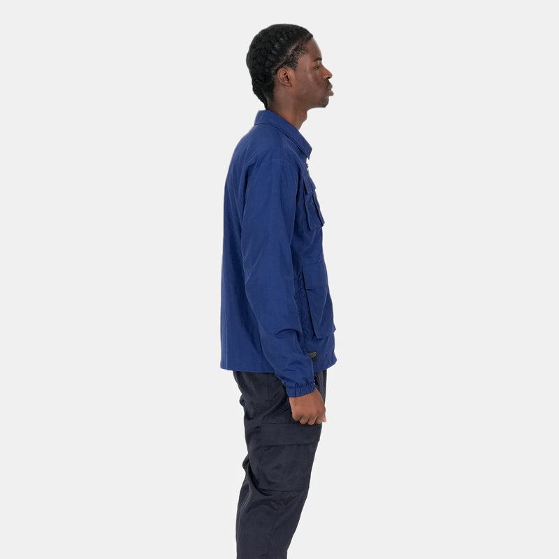 Pullman Overshirt Slate Blue