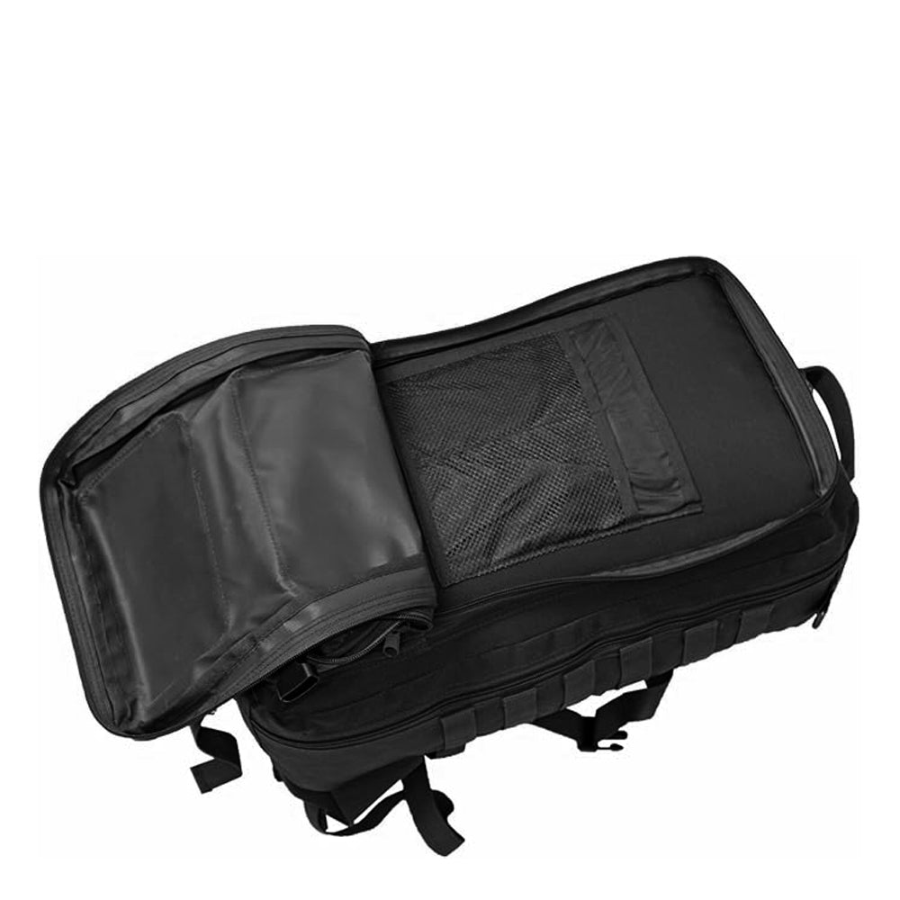 Military Bag Black - Peaceful Hooligan 