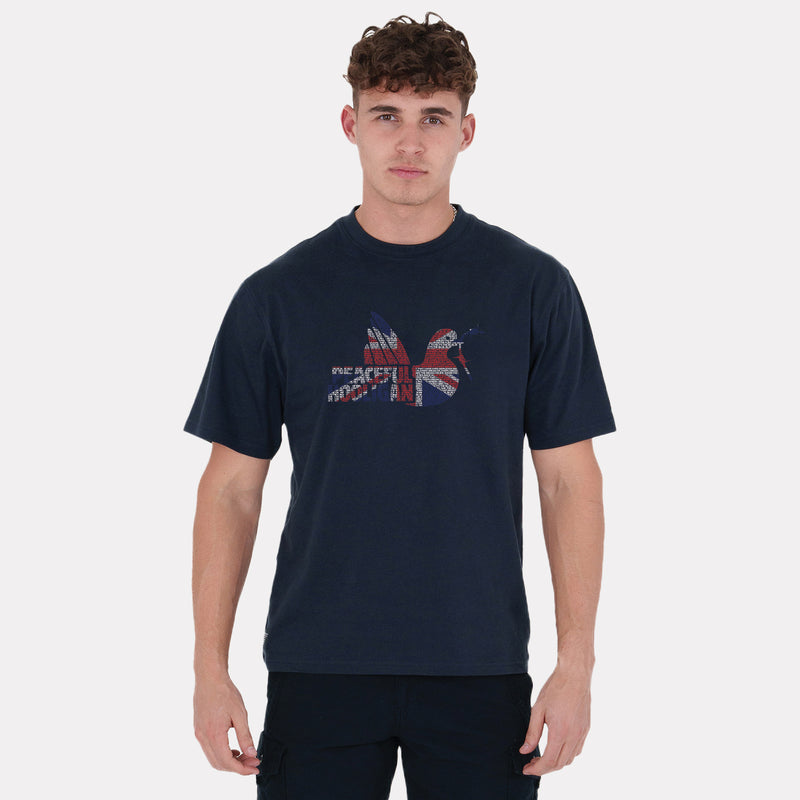 Blue Sea Dove T-Shirt Navy