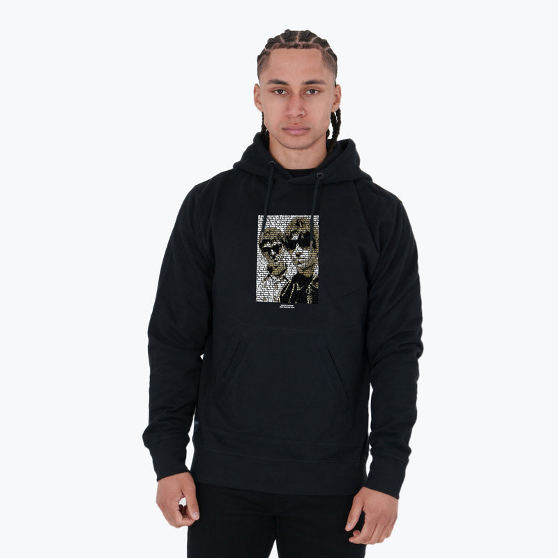 Brother Hoodie Black - Peaceful Hooligan 