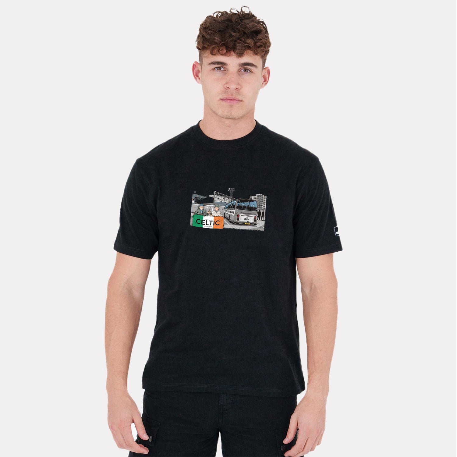 The Celts Awaydays T-Shirt Black - Peaceful Hooligan 