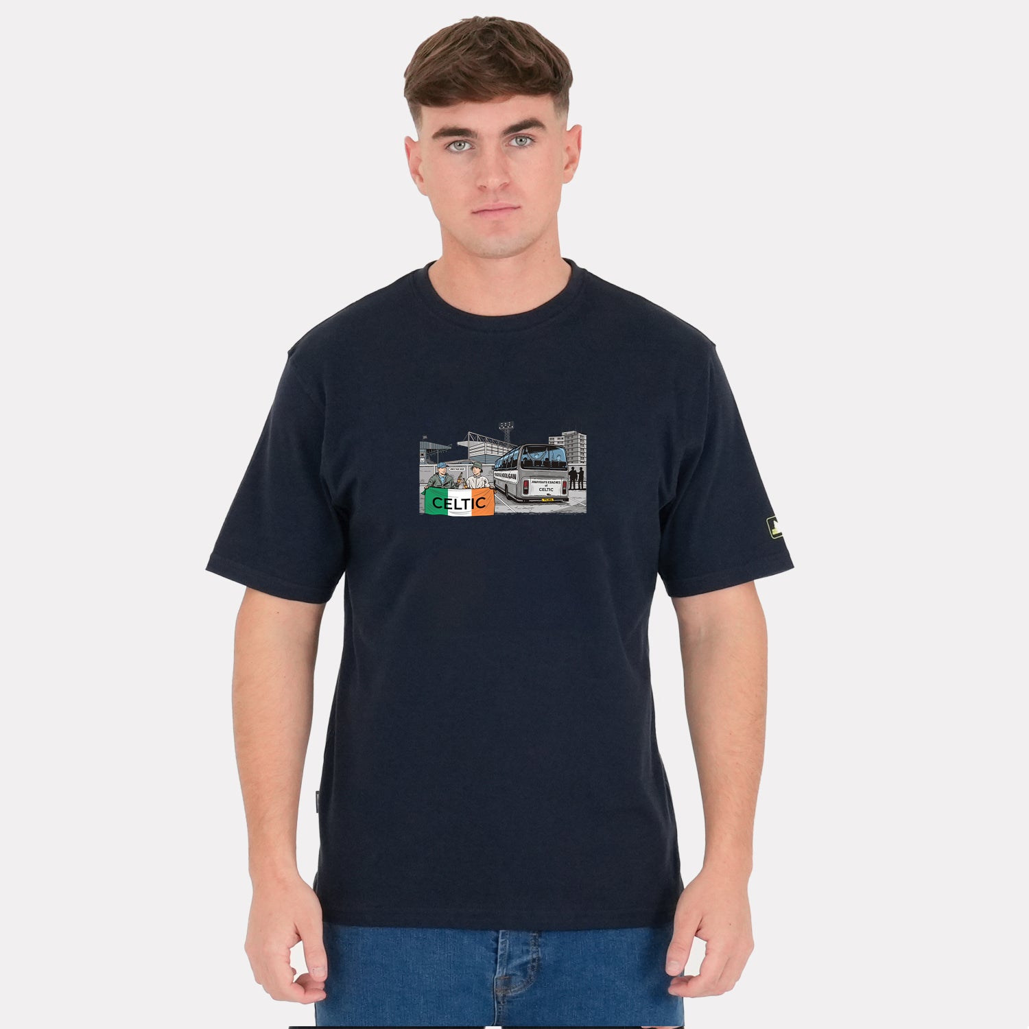 The Celts Awaydays T-Shirt Navy - Peaceful Hooligan 
