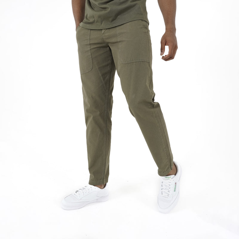 Chatwin Pants Dark Olive - Peaceful Hooligan 