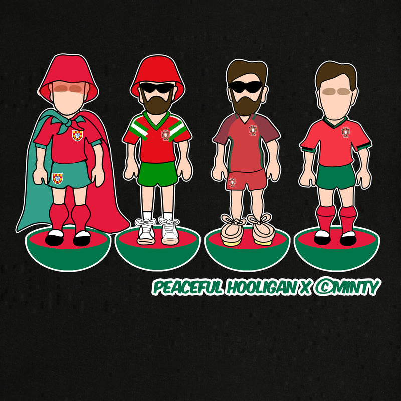 Portugal Subbuteo T-Shirt Black