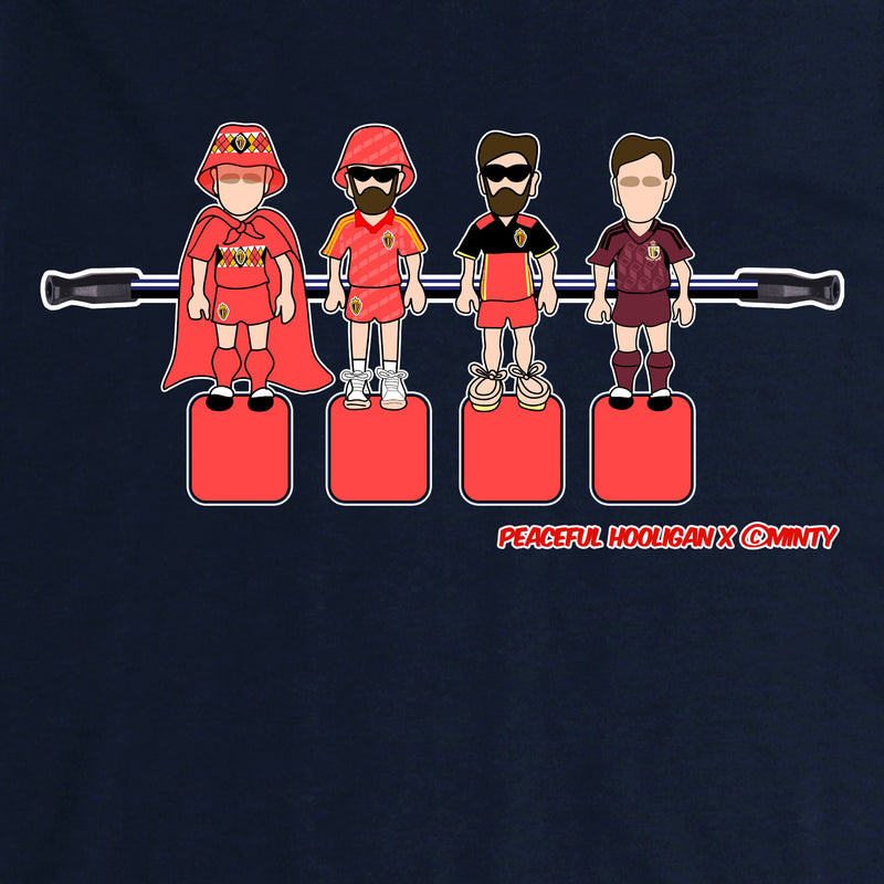 Belgium Foosball T-Shirt Navy