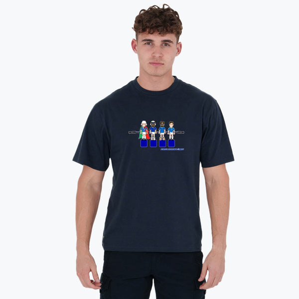 Italy Foosball T-Shirt Navy